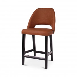 Tabouret de Bar Ray Simili Caramel