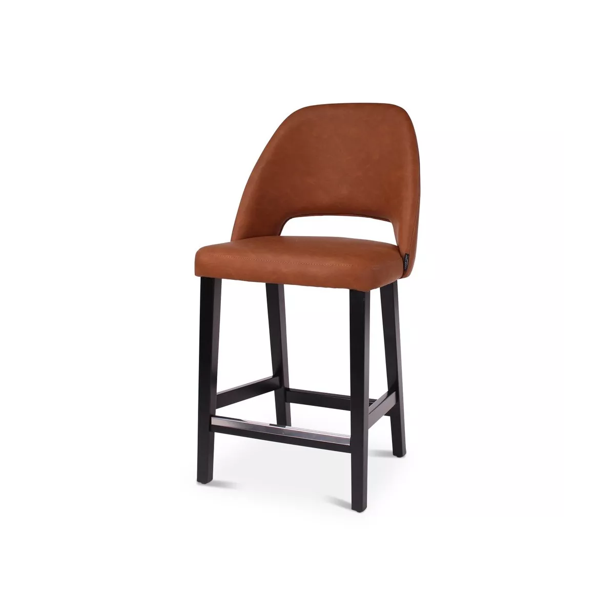 Tabouret de Bar Ray Simili Caramel