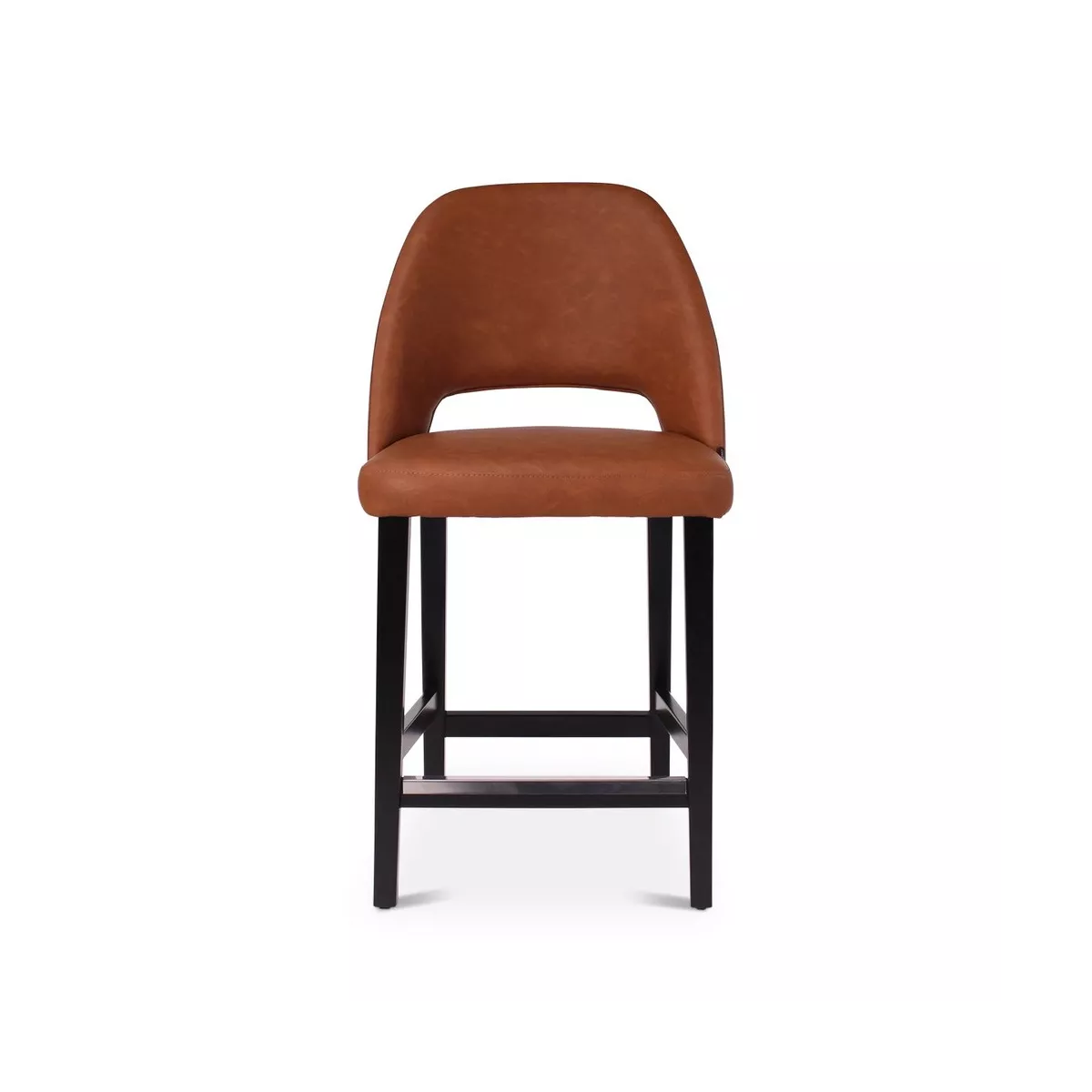 Tabouret de Bar Ray Simili Caramel