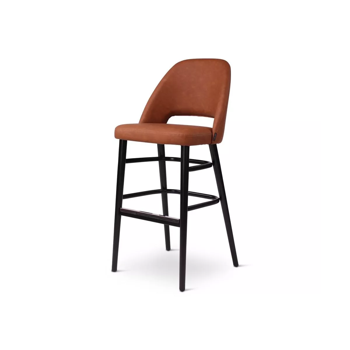 Tabouret de Bar Joy Simili Caramel