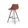 Tabouret de bar Happy Dark caramel