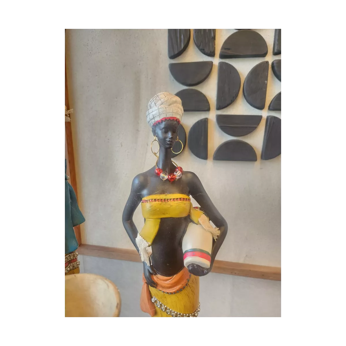 Statue Africaine Auma H.61 Cruche