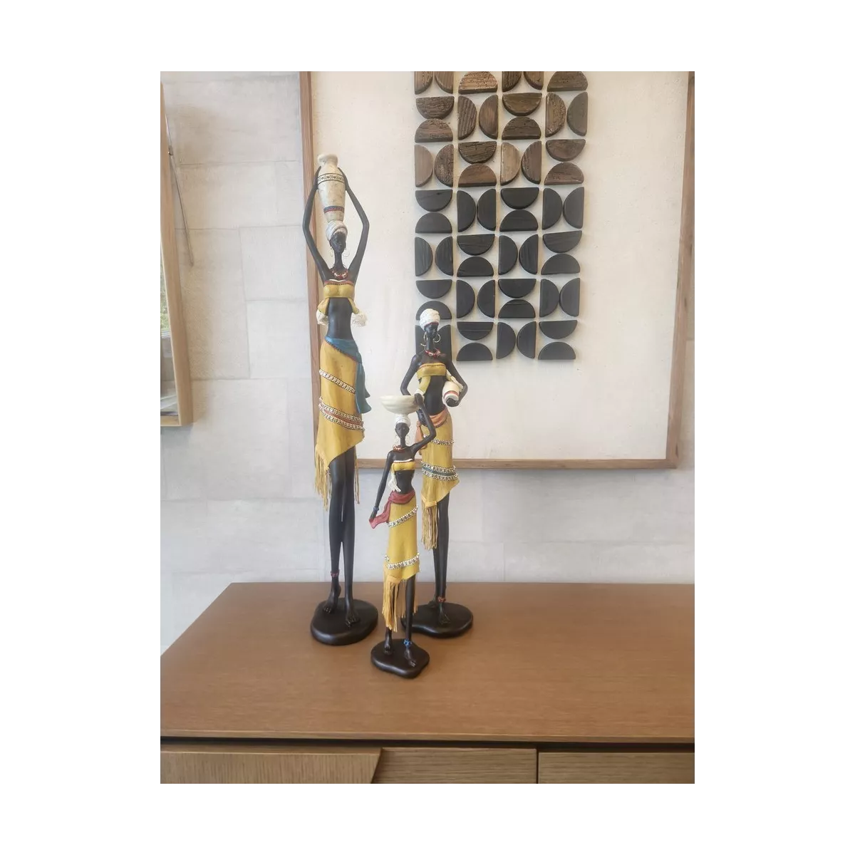Statue Africaine Auma H.46 Cruche