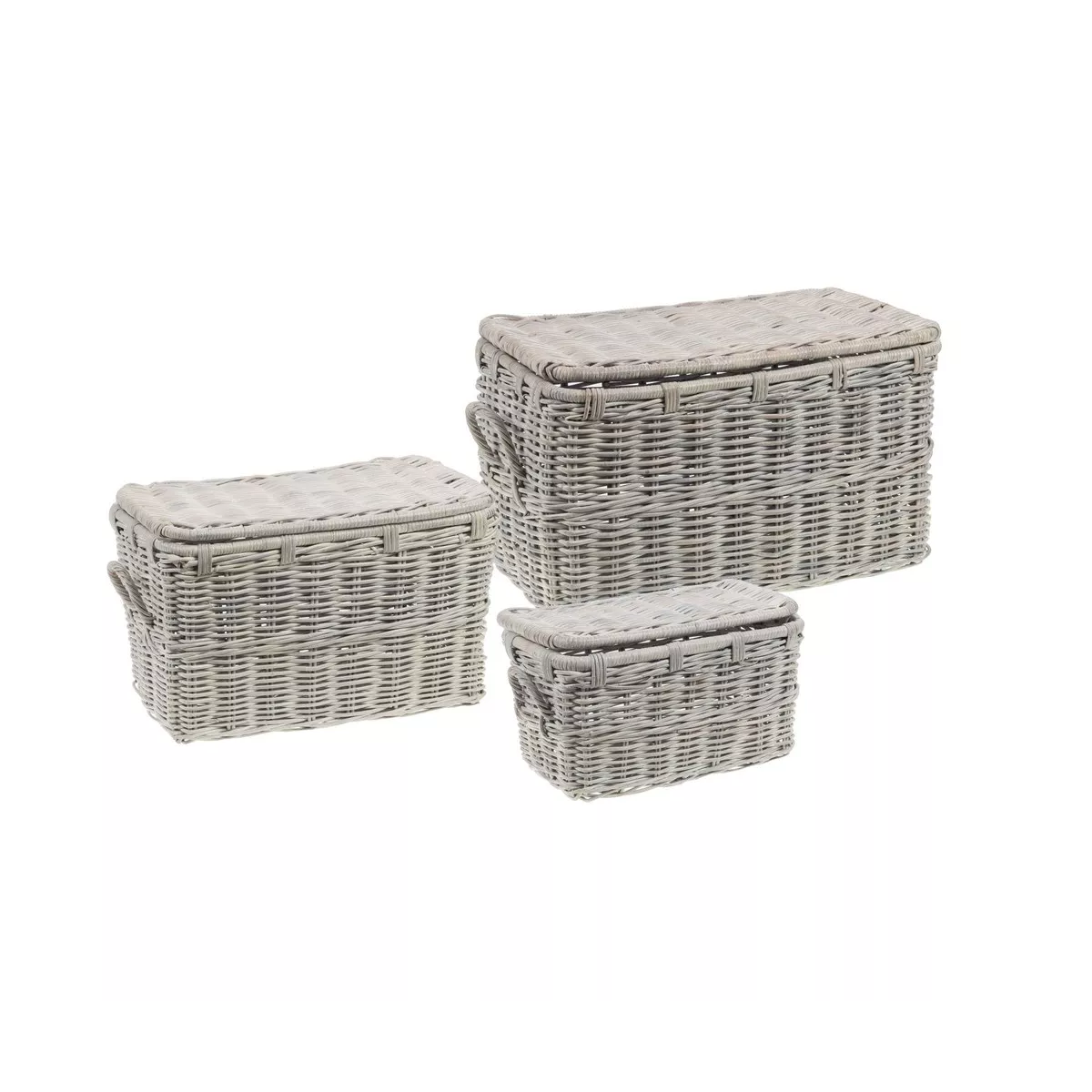 Coffre Kubu Cadiz Blanchi 55x27x30
