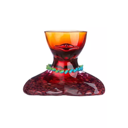 Vase/Buste Sécotine en Pâte de Verre h25