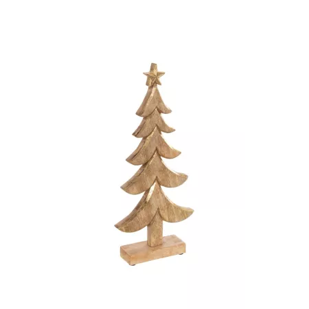 Sapin en Manguier/Or h41 cm