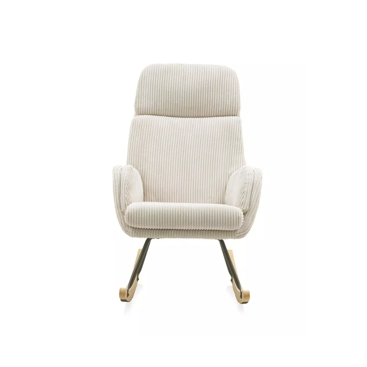 Fauteuil Rocking Lanzarote Ecru