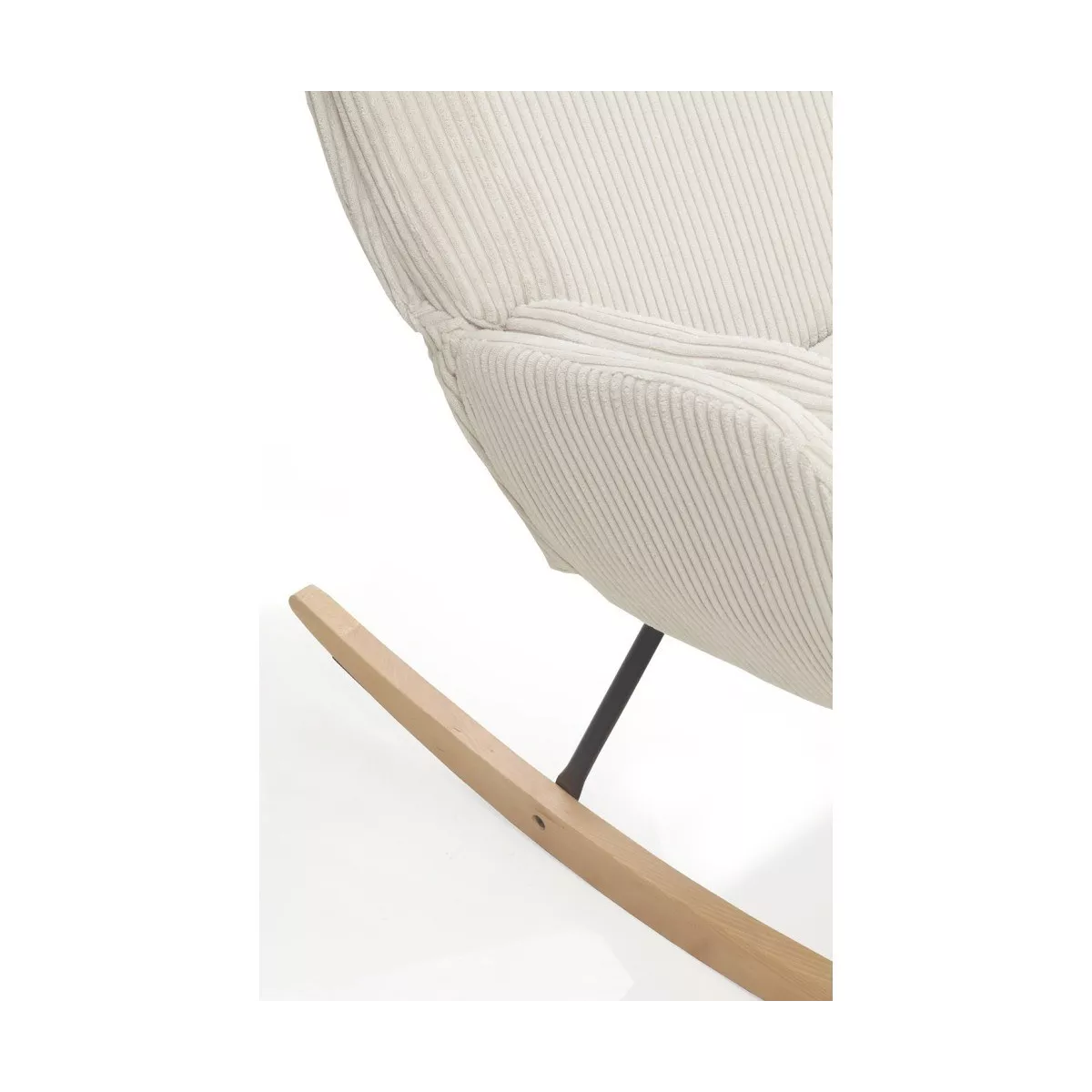 Fauteuil Rocking Lanzarote Ecru