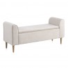 Banquette coffre Ecru