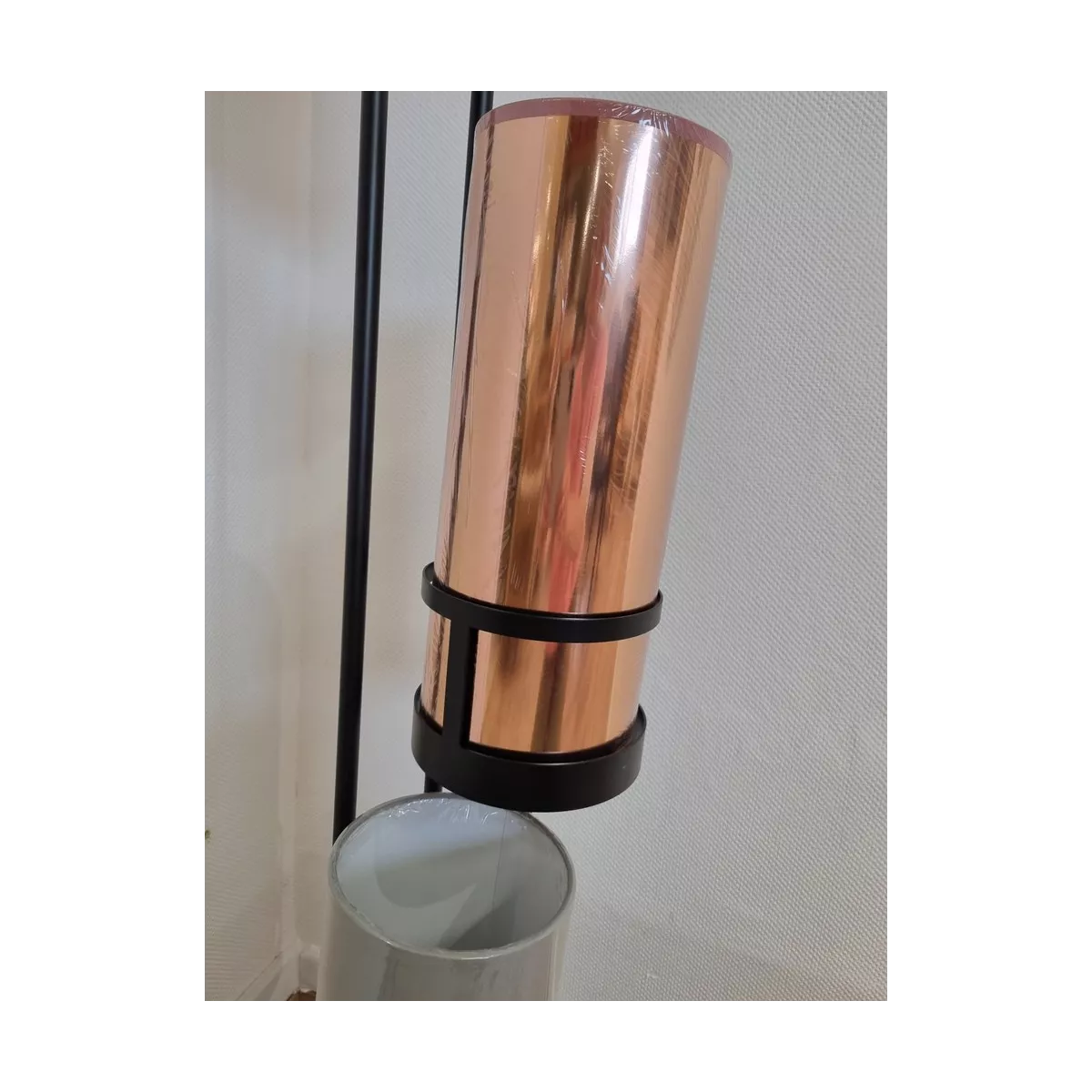 Lampadaire Sixt Flam Rose Cuivré h160