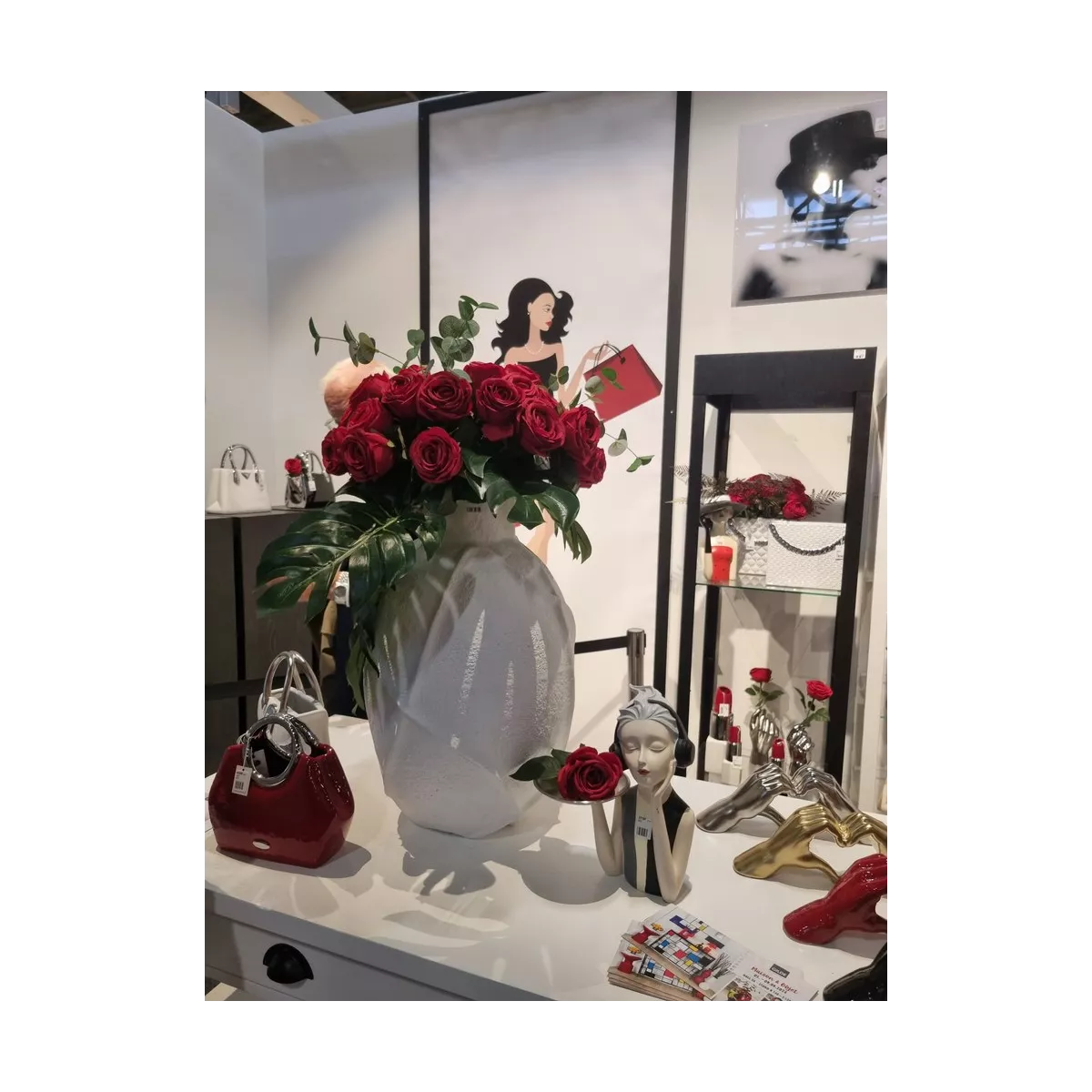 Vase Sac à main Milano Blanc