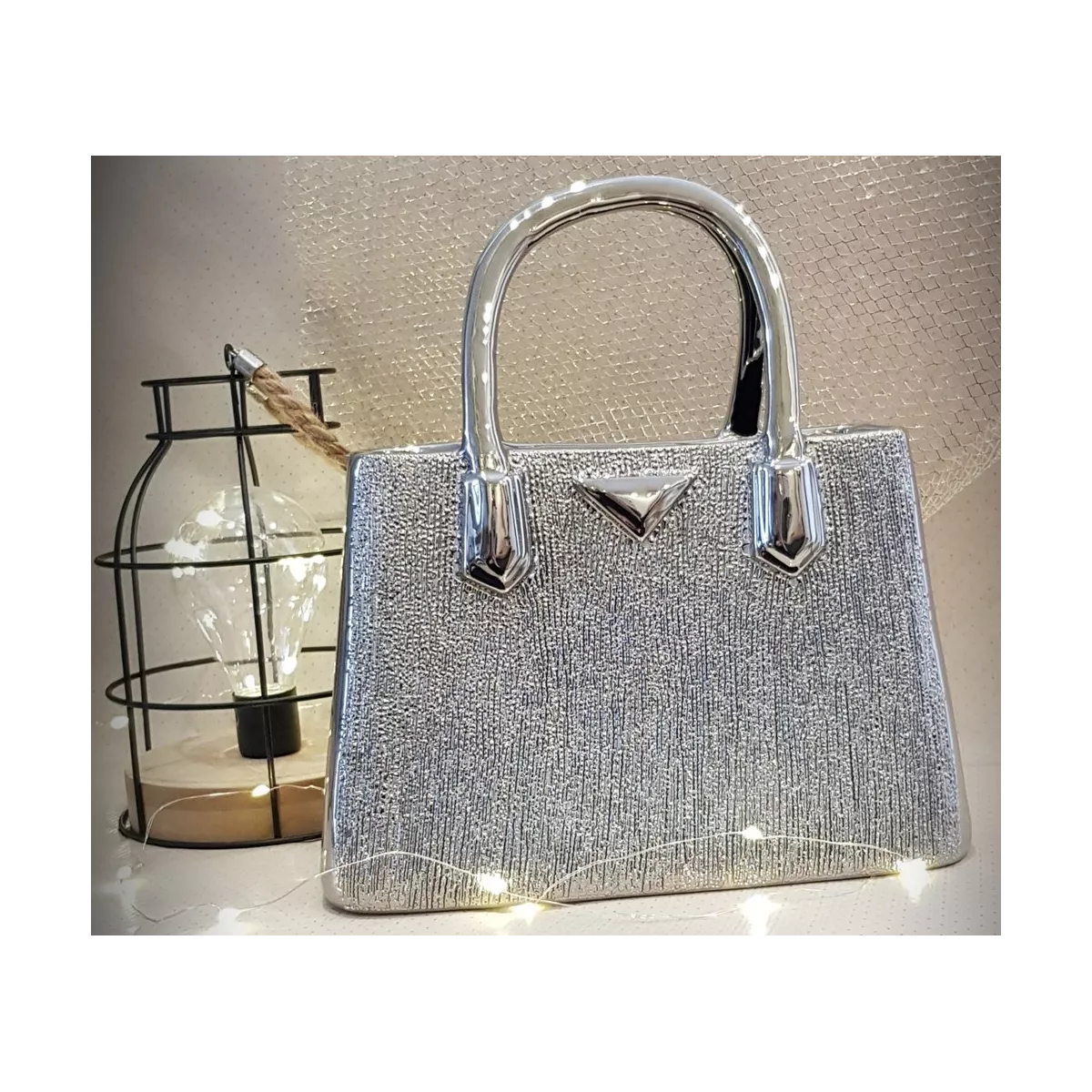 Vase Sac à main Milano Gris