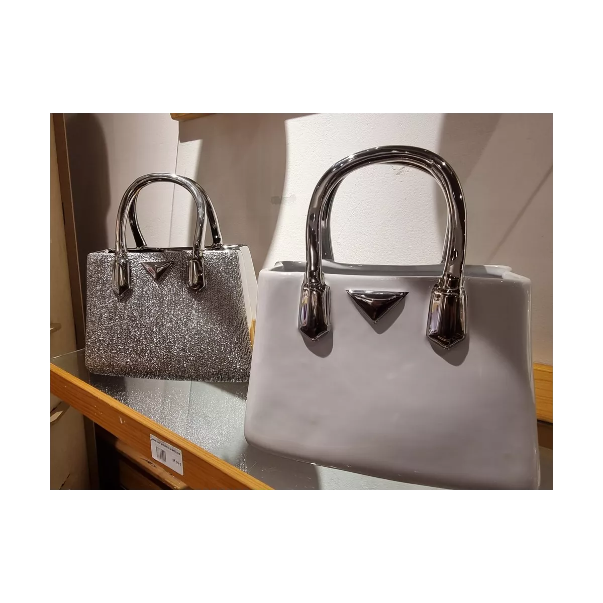 Vase Sac à main Milano Gris