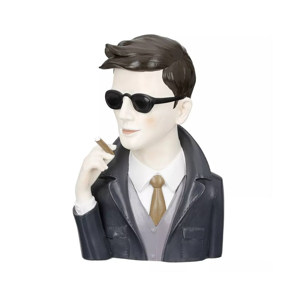 Figurine Gentleman au cigare H.25cm