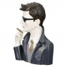 Figurine Gentleman au cigare H.25cm