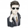 Figurine Gentleman au cigare H.25cm