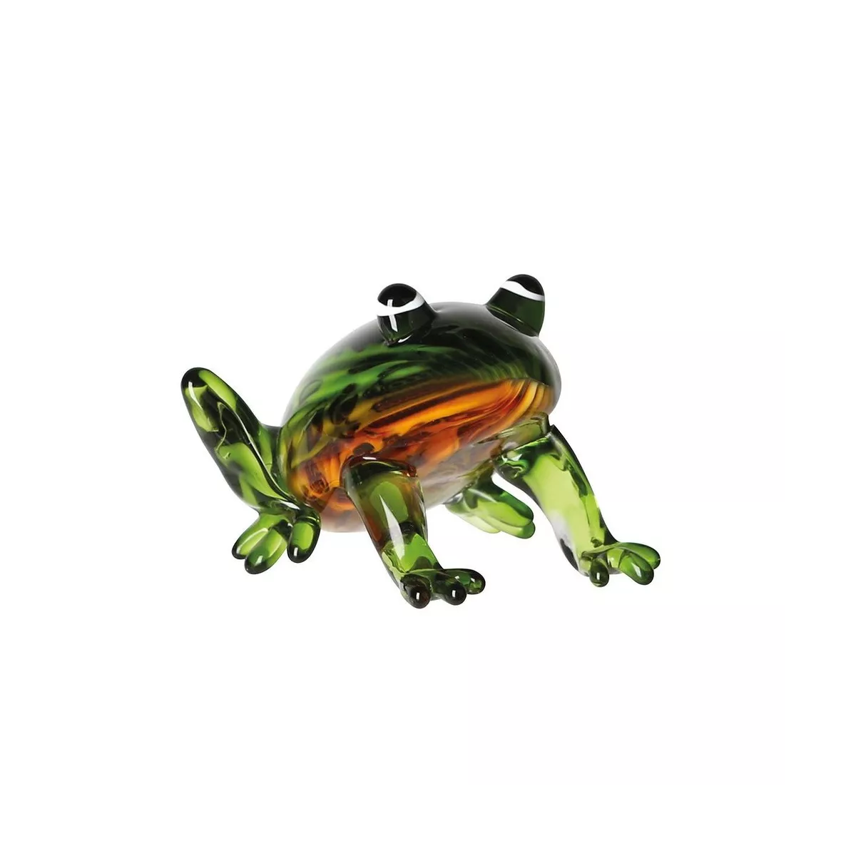 Grenouille en pate de verre