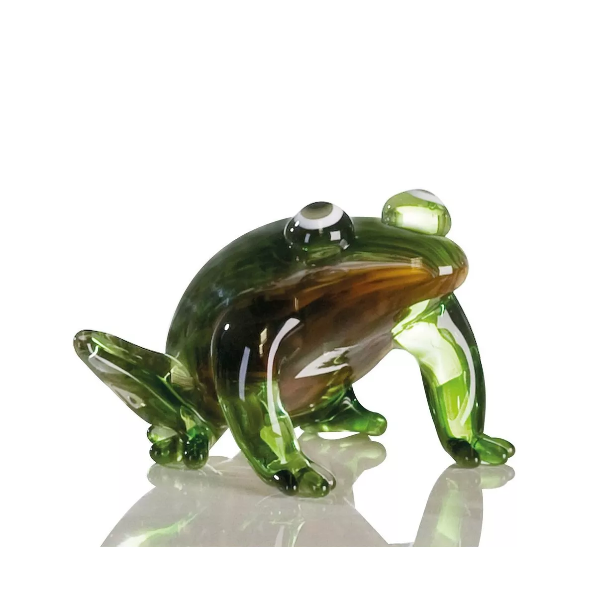 Grenouille en pate de verre
