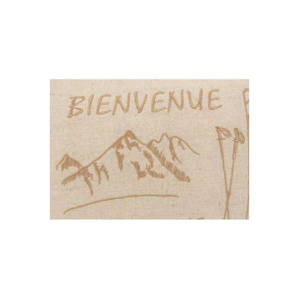 Coussin Bienvenue à la Montagne 40x27