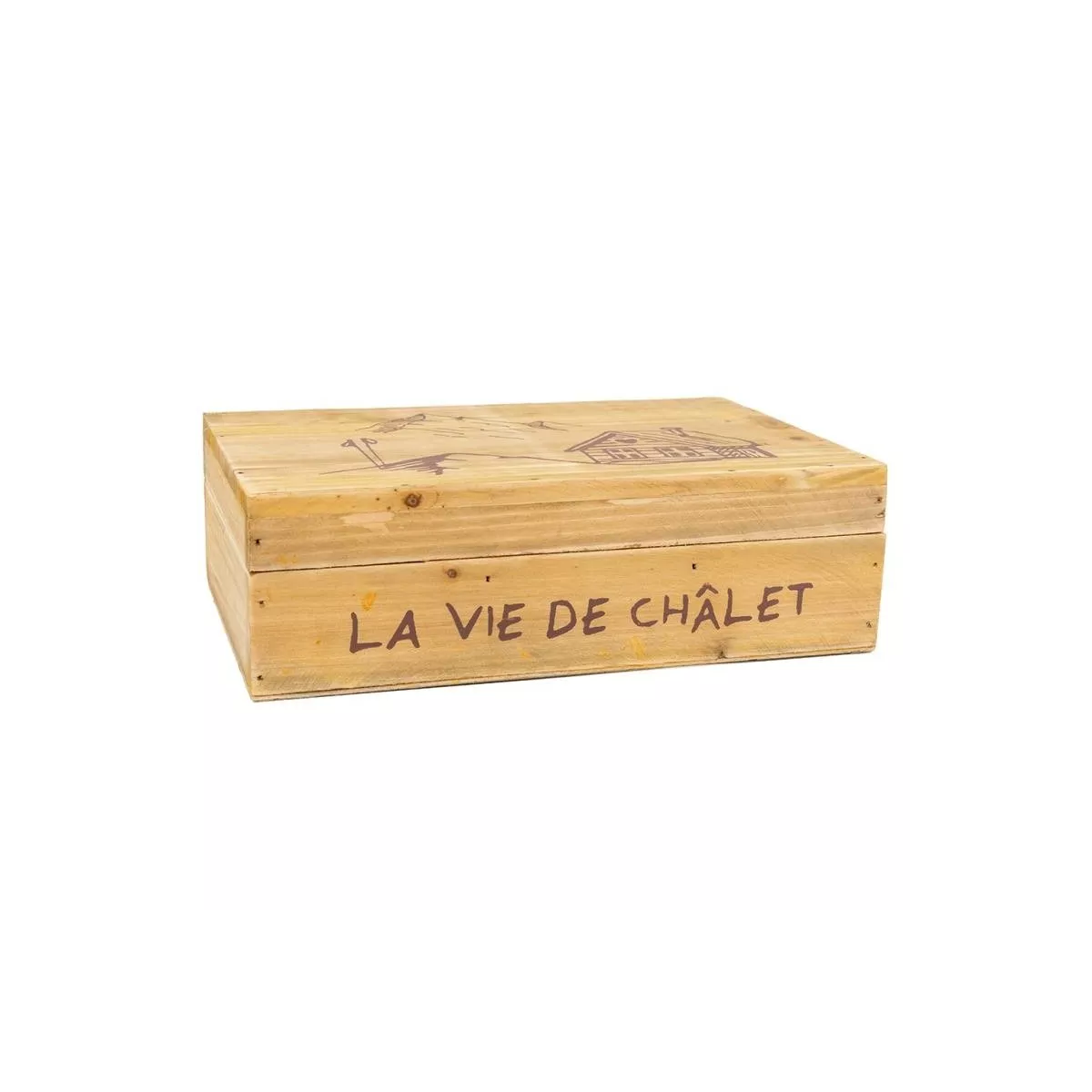 Boite à thé Chalet