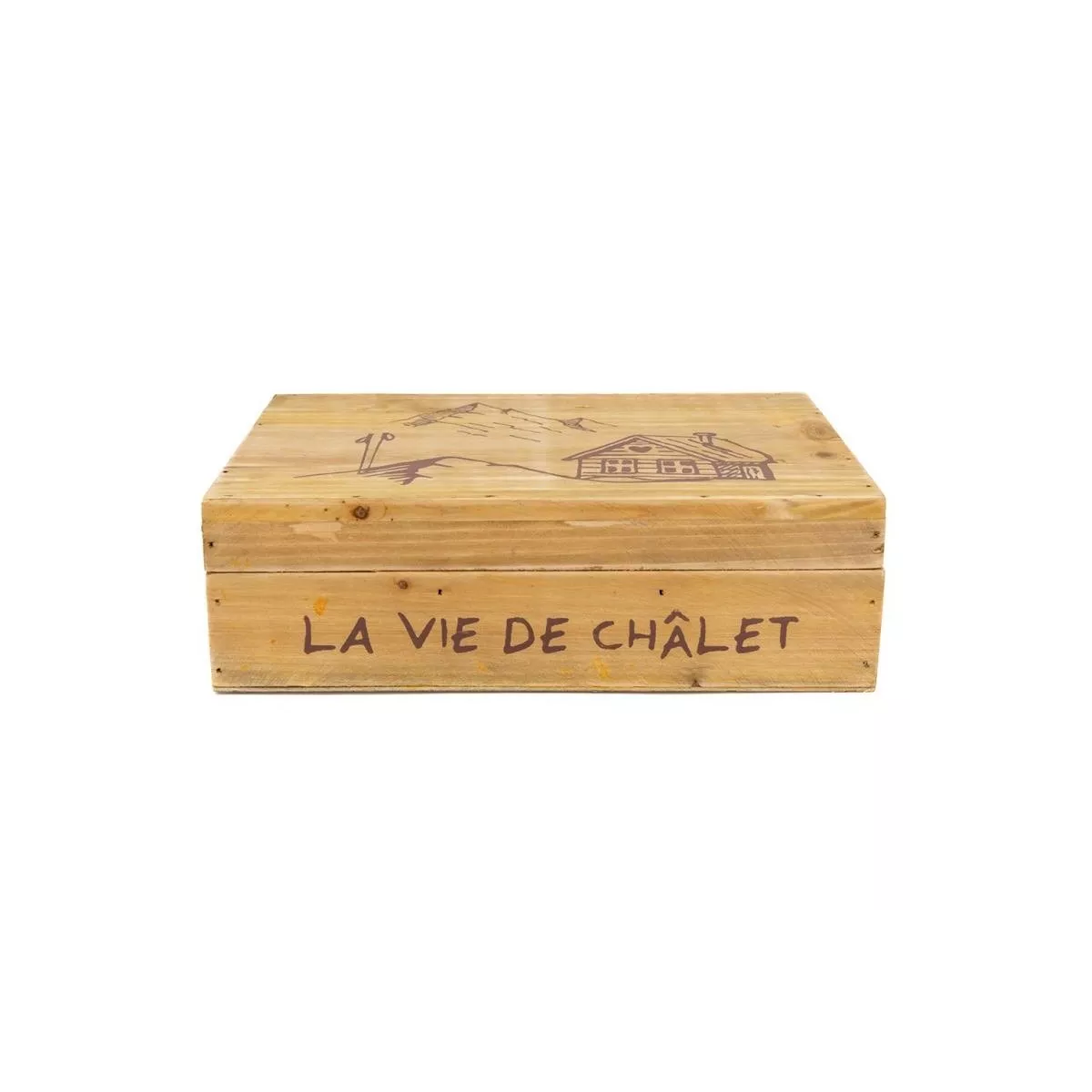 Boite à thé Chalet