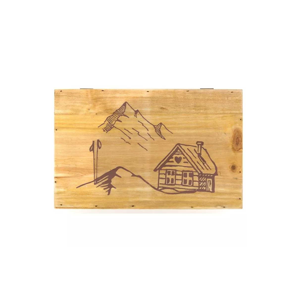 Boite à thé Chalet