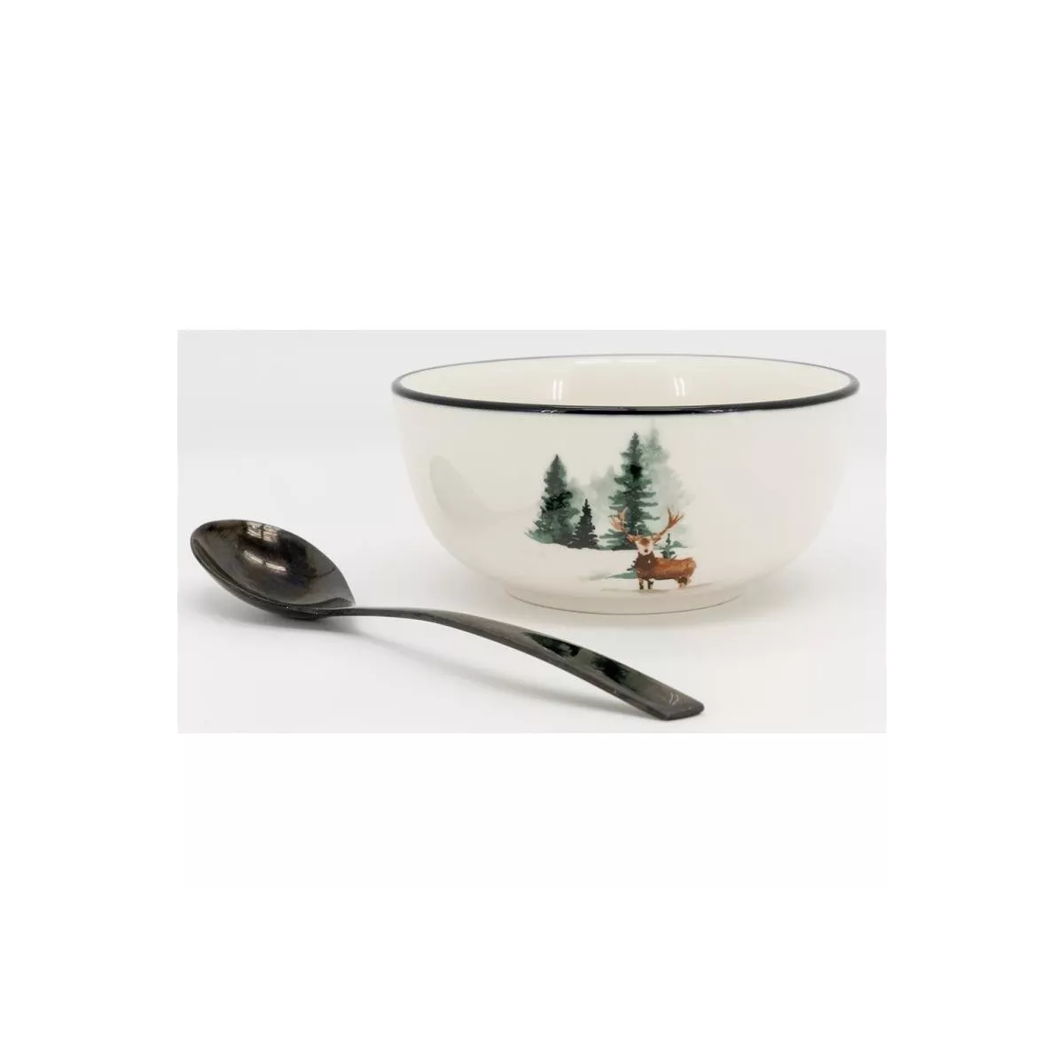 Bols Cerfs et sapin
