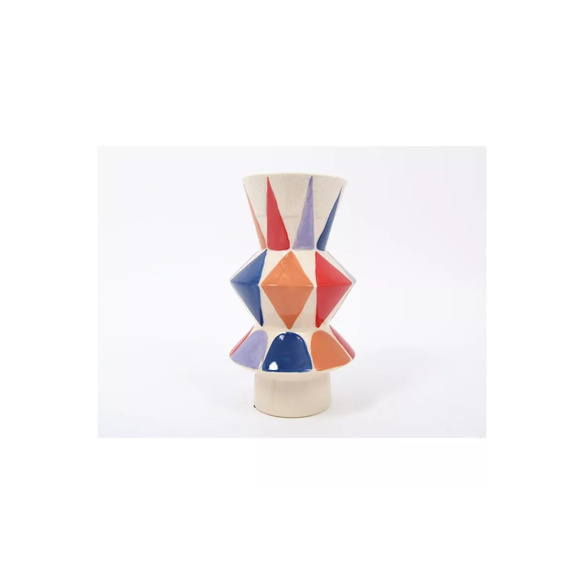 Vase Domenga Facette H.35