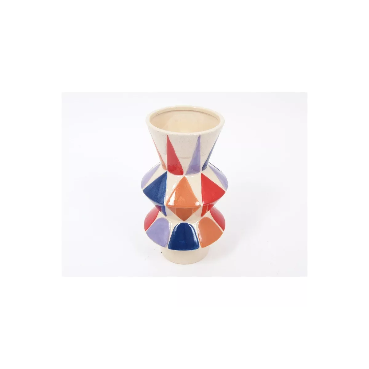 Vase Domenga Facette H.35