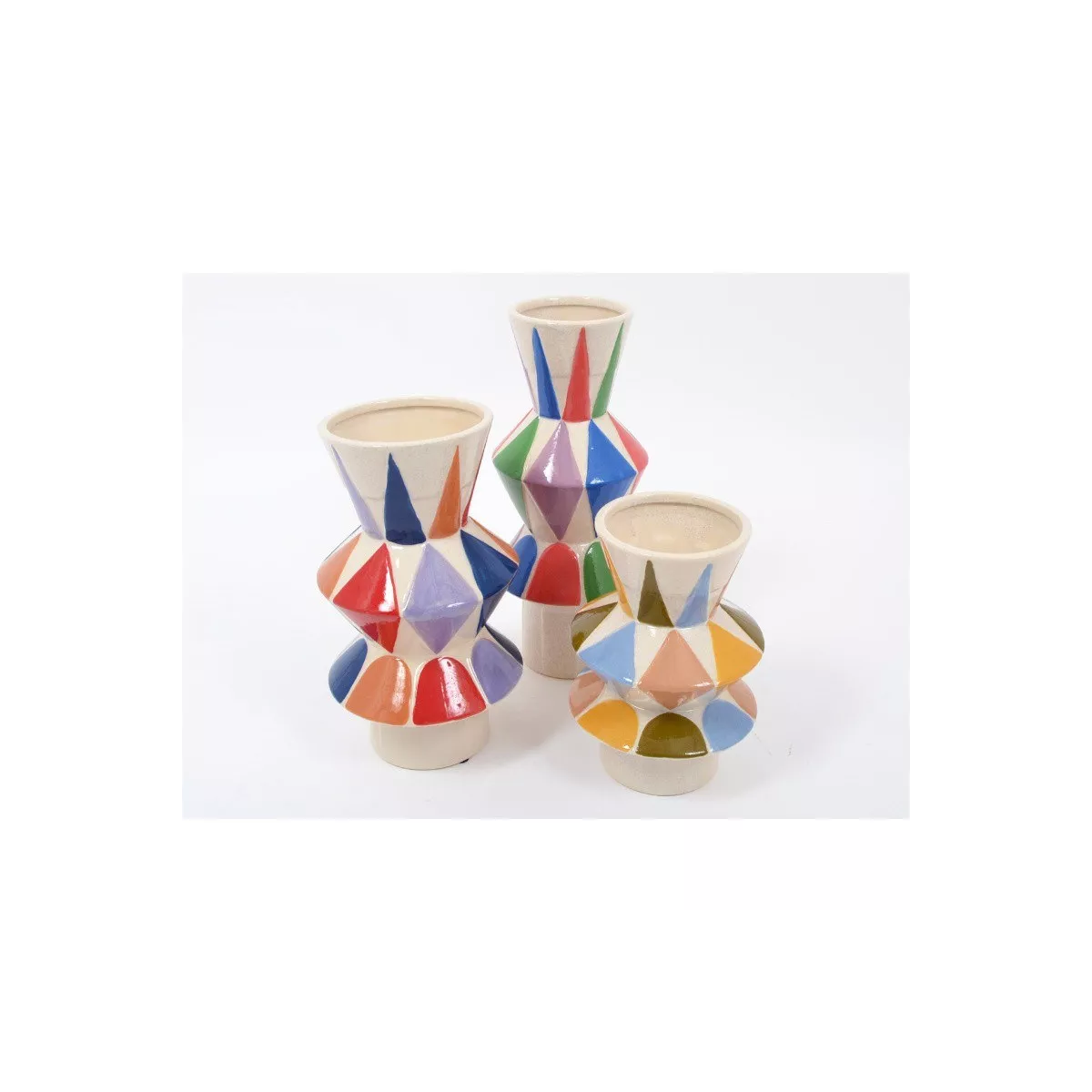 Vase Domenga Facette H.35