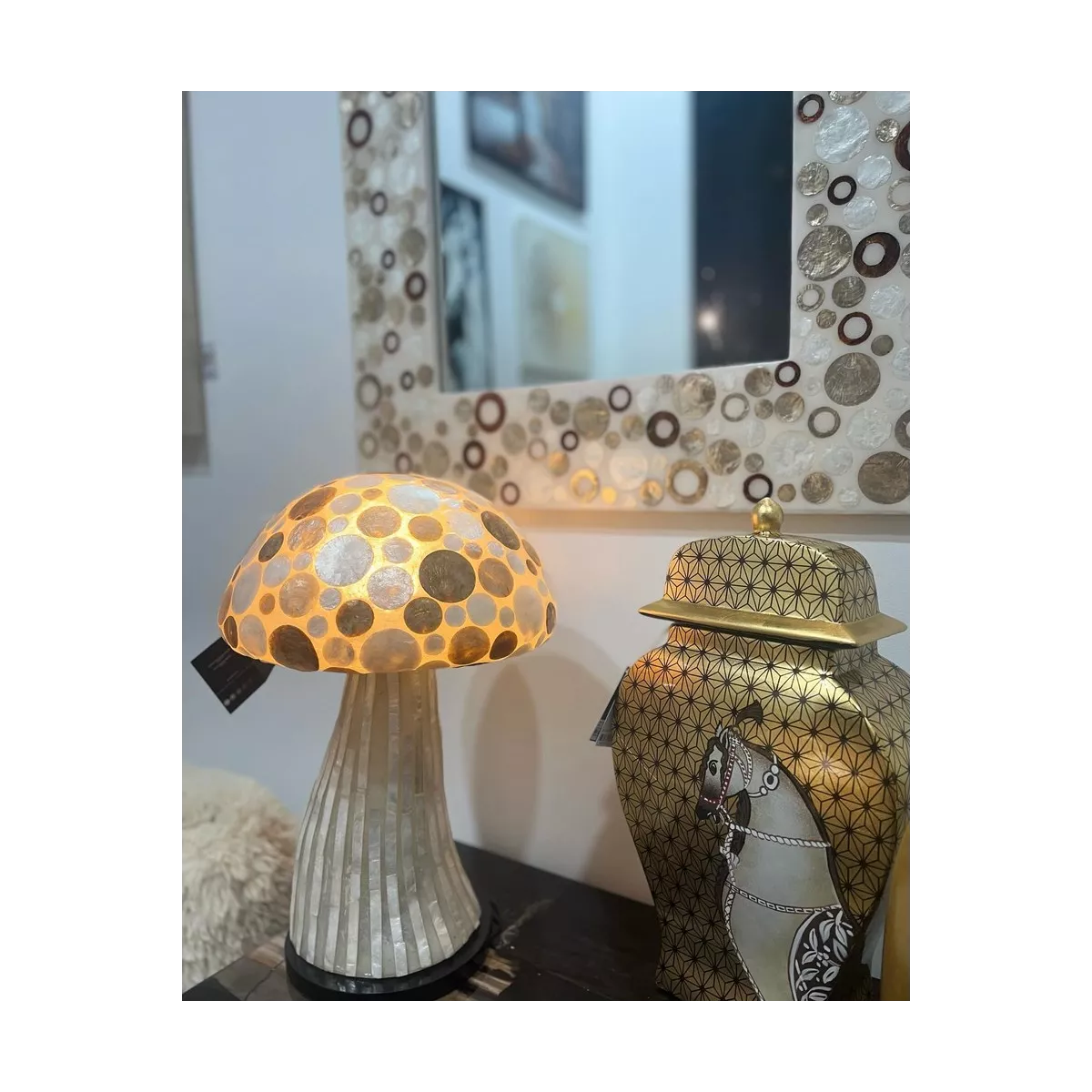 Lampe Champignon Taliana H.50