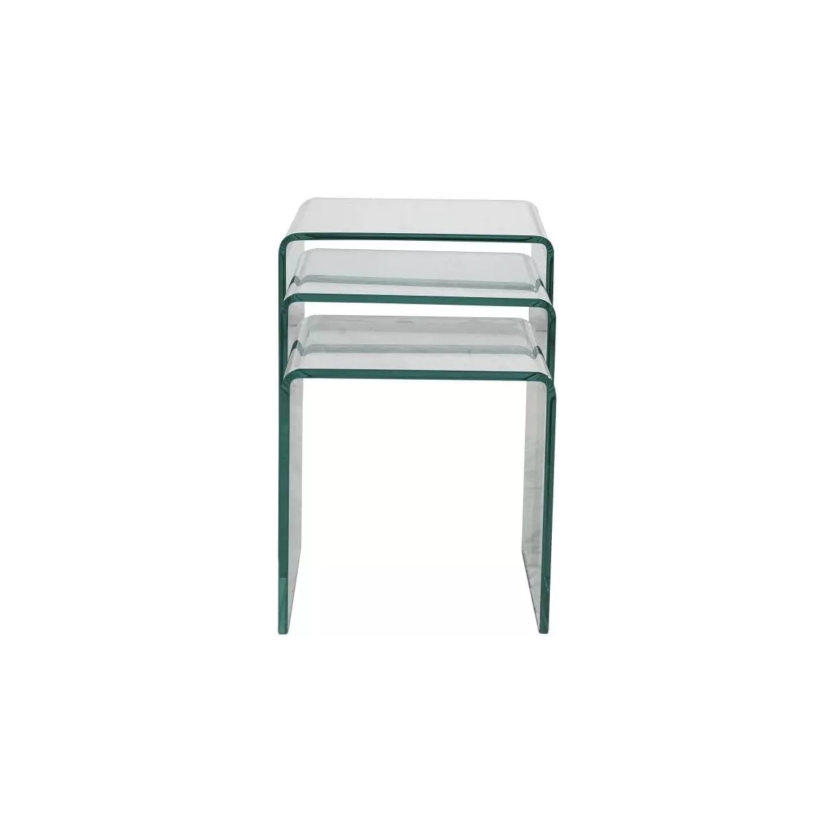 Bout de Canapé Infinity 42x42 Verre