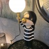 Lampe Garcon Bubblegum Blanc et Noir H.48