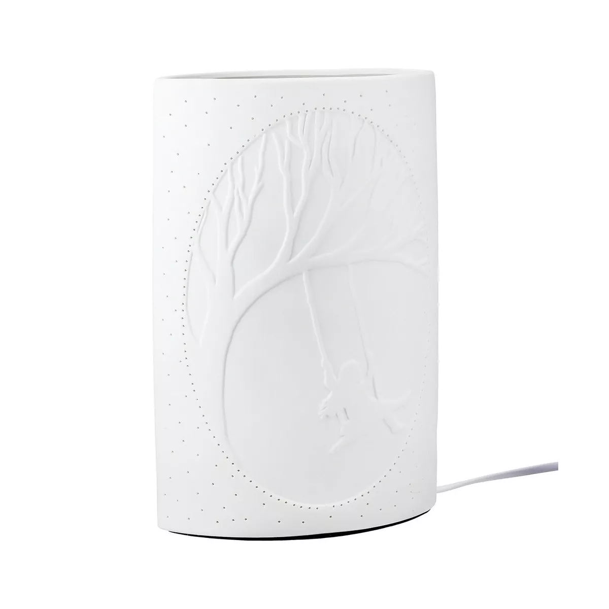 Lampe Porcelaine Balancoire H.28