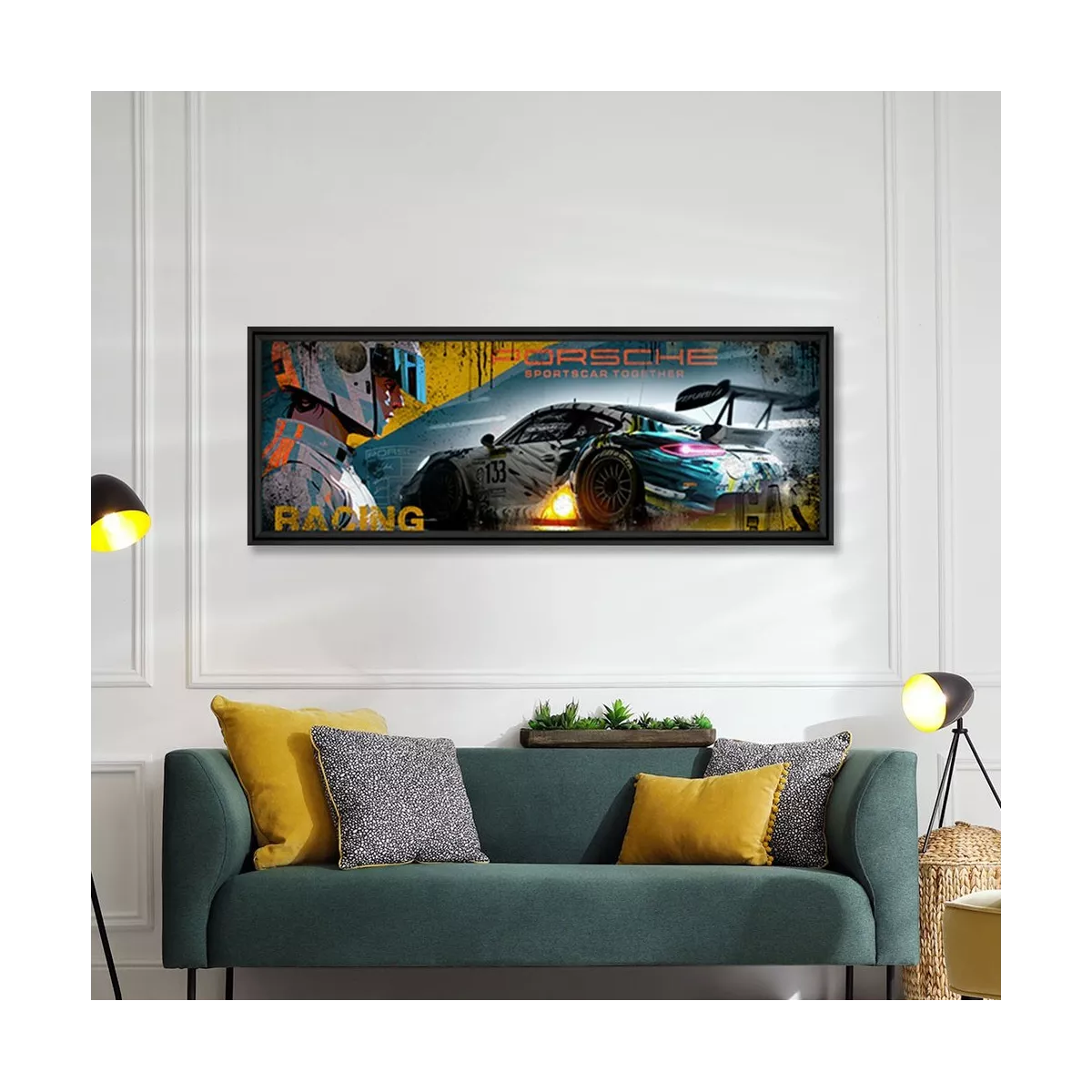 Tableau Porshe Pilot 130x50