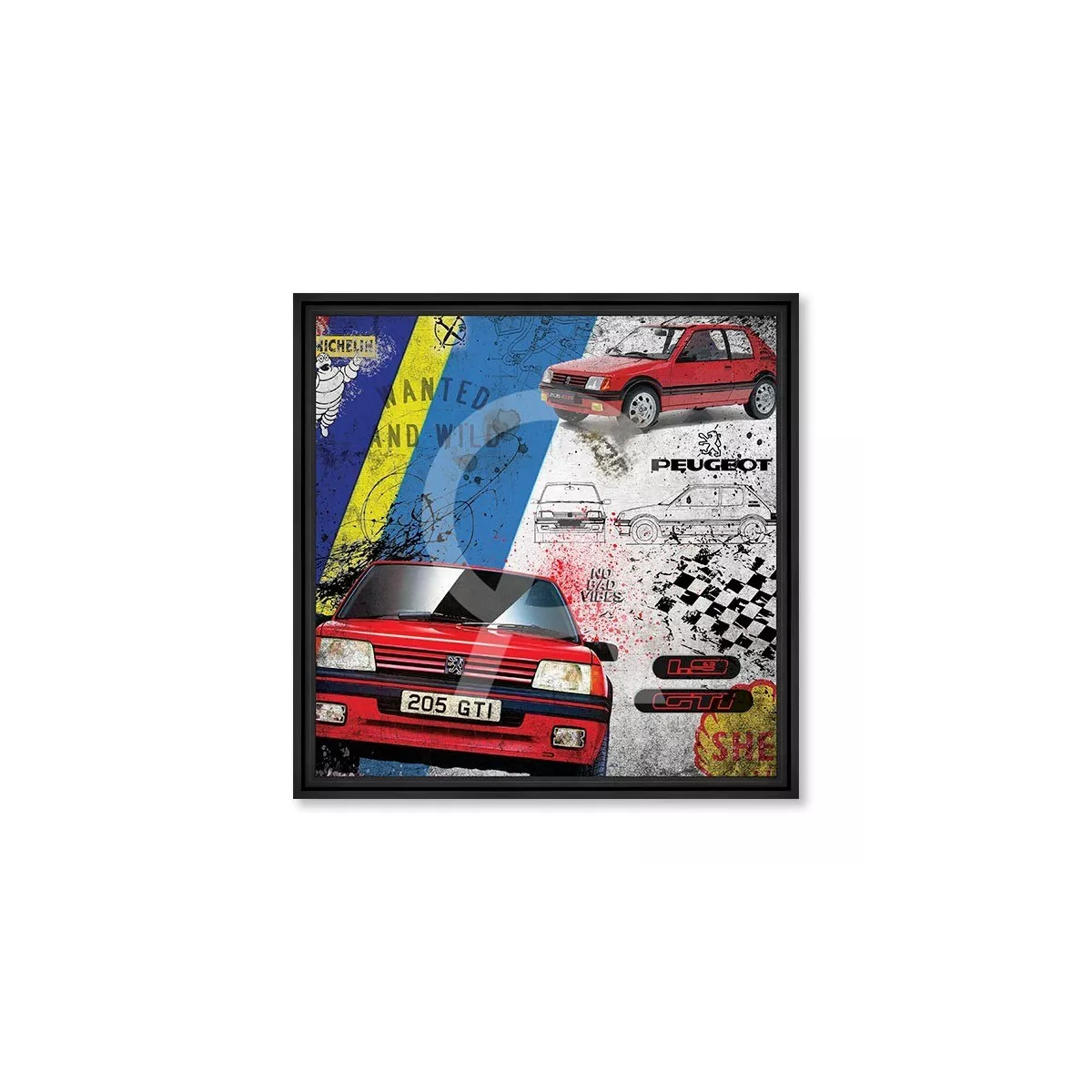 Tableau 205 GTI 48X48