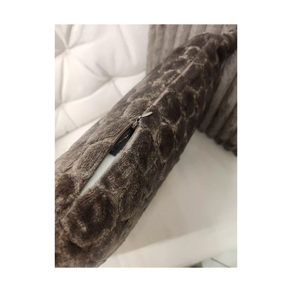 Coussin Elara Marron