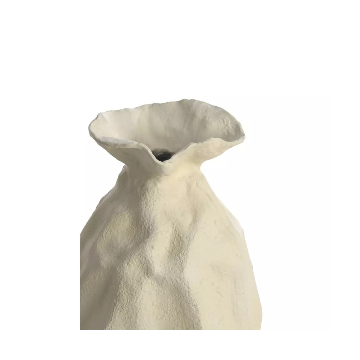Vase Holbox Crème H.31cm