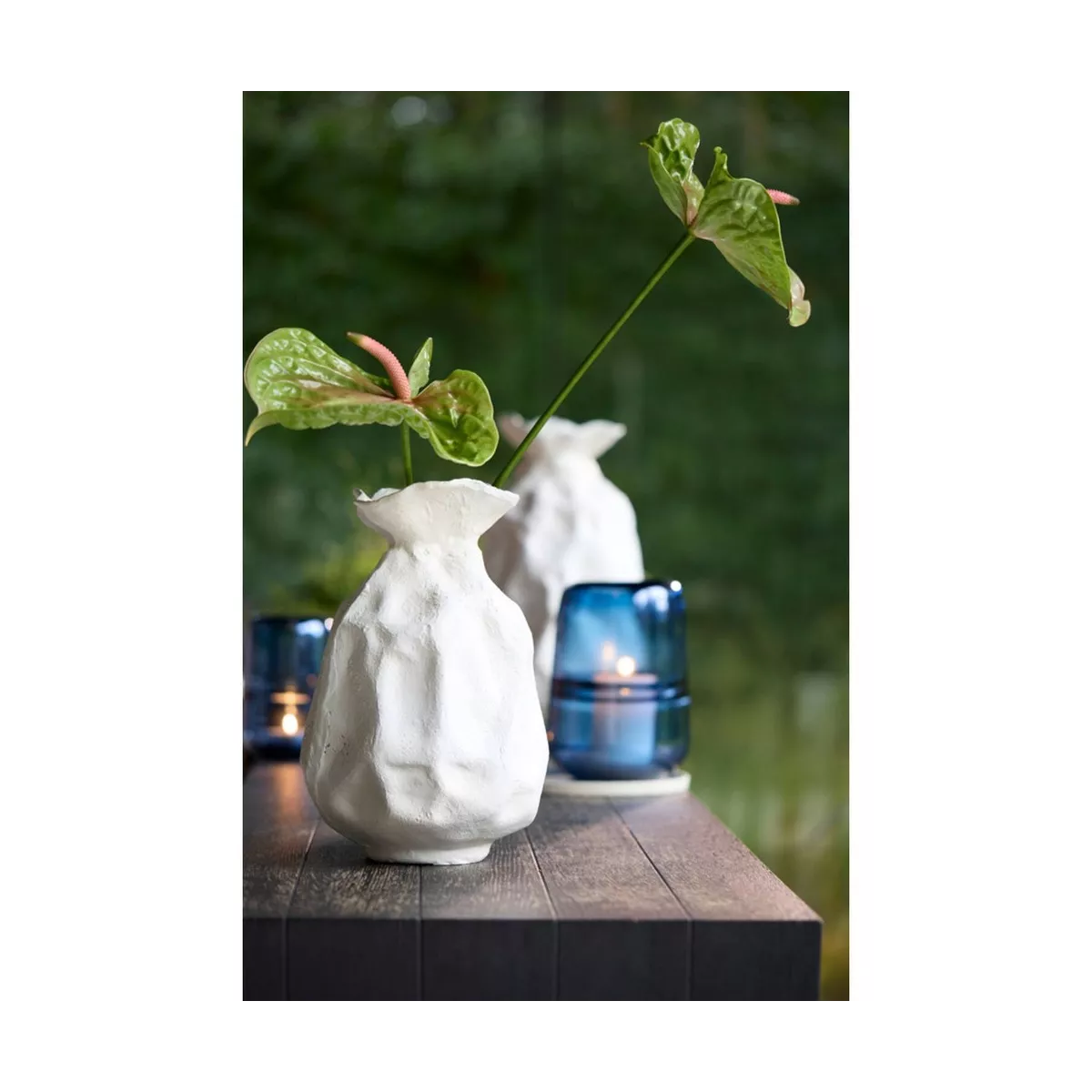 Vase Holbox Crème H.31cm