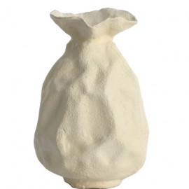 Vase Holbox Crème H.31cm