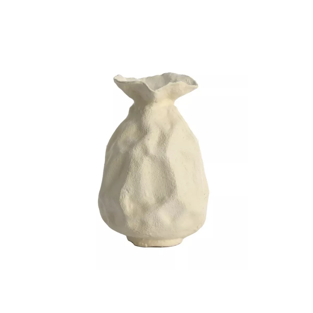 Vase Holbox Crème H.31cm