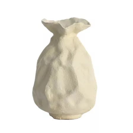 Vase Holbox Crème H.31cm