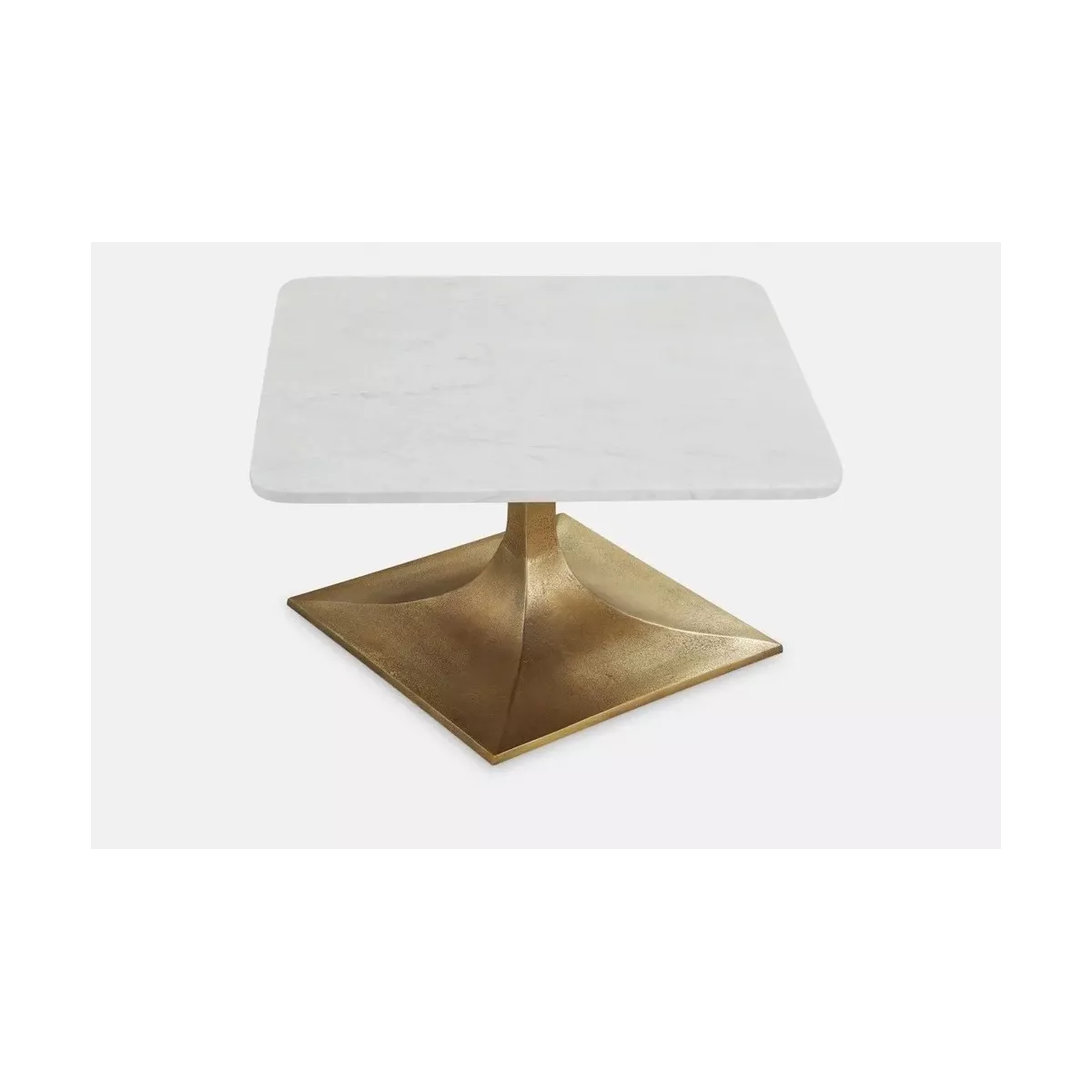 Table Basse Rickerd Carrée 70x70 en Marbre