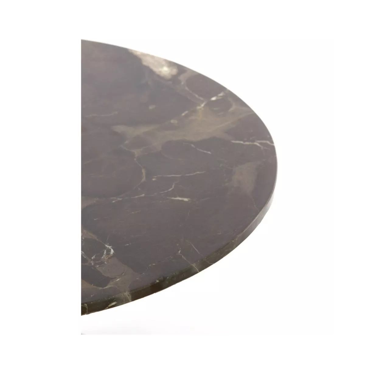 Table Basse Pazo 76x76 en Marbre Brun
