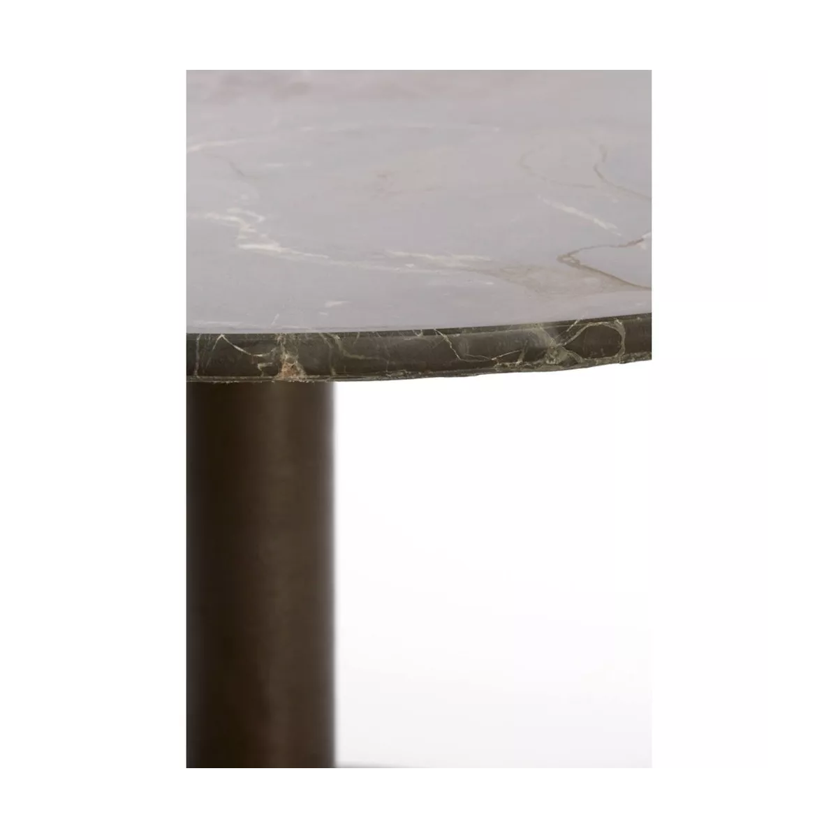 Table Basse Pazo 76x76 en Marbre Brun