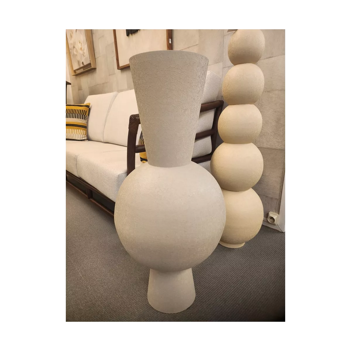 Vase Chedi Fer H.83