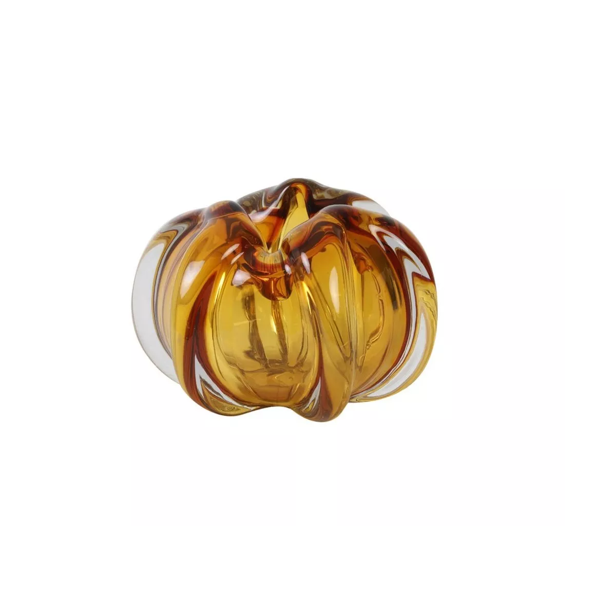 Vase Verre  Murela Ambre H.12