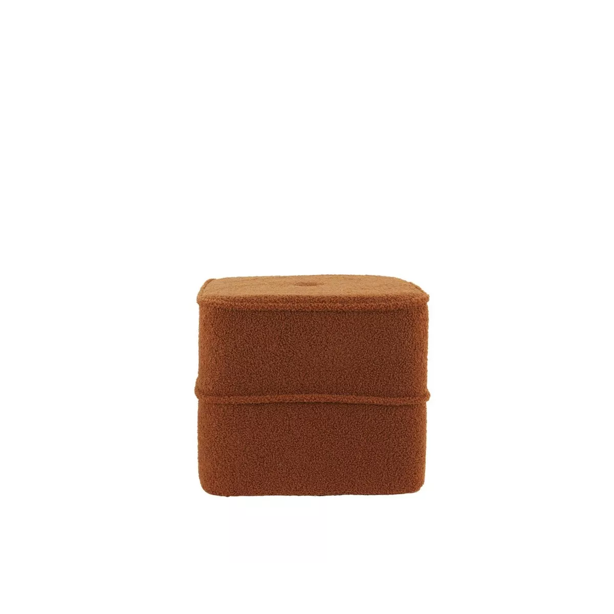 Pouf Teddy Terracotta