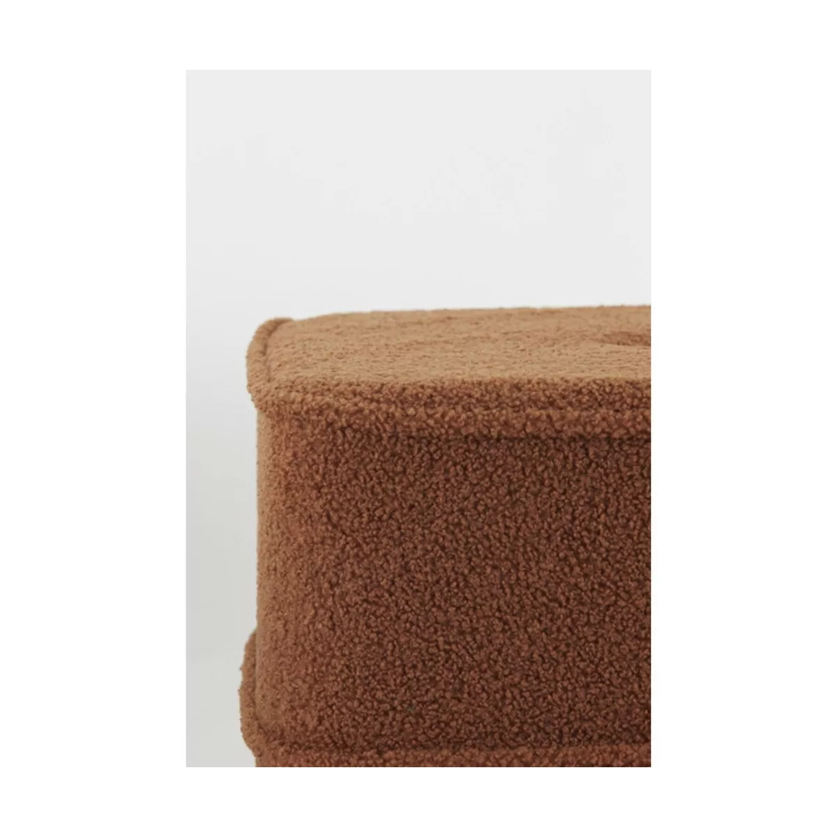 Pouf Teddy Terracotta