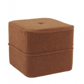 Pouf Teddy Terracotta